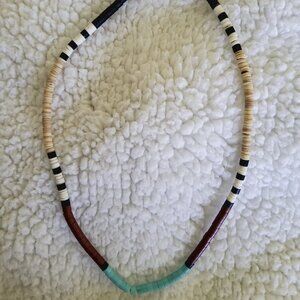 Vintage Santo Domingo Heishi Bead Necklace